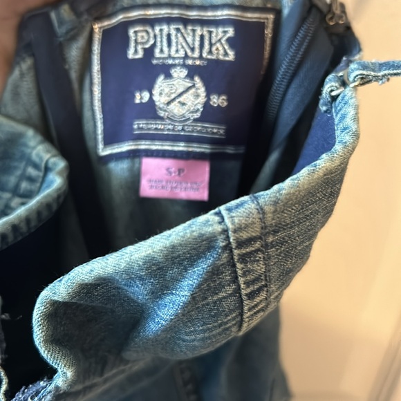 Victoria Secret Jean Corset Style Dress - Picture 4 of 4